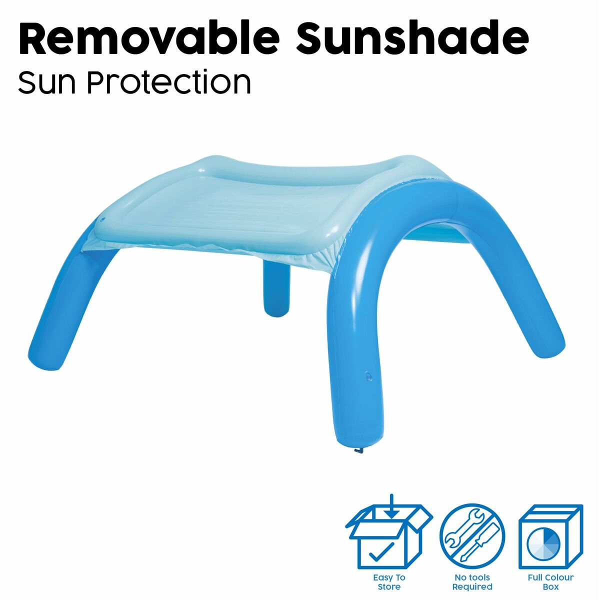 Bērnu baseins Bestway 140 x 140 x 114 cm